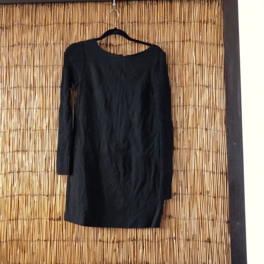 Ann Taylor LOFT dress with sweater sleeves